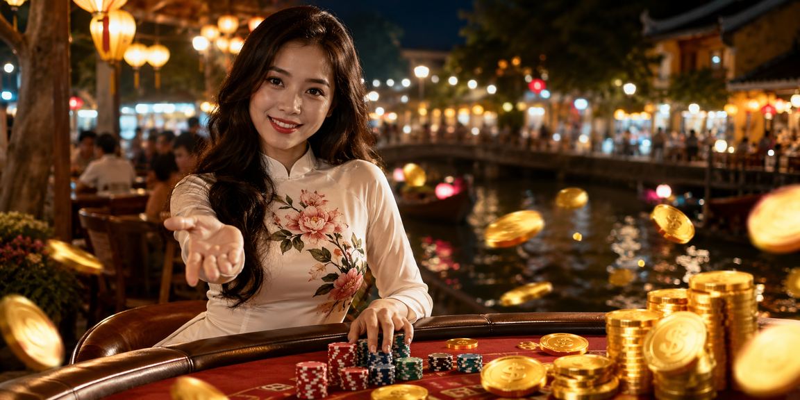 Người chơi tại Hội An xem phân tích kèo và thống kê trận đấu bên cốc cà phê buổi chiều